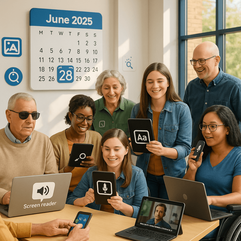 Accessibilité numérique : Nouvelle réglementation applicable dès le 28 juin 2025, êtes-vous prêt ?