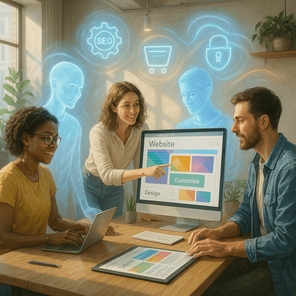 L'Intelligence Artificielle en 2025: Réinventer la Création de Sites Web