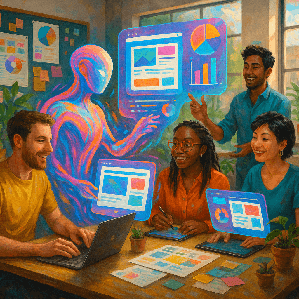 L'Intelligence Artificielle en 2025: Réinventer la Création de Sites Web