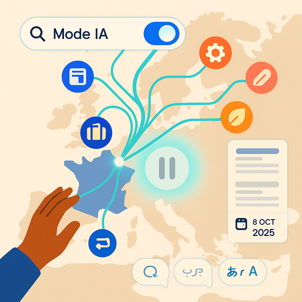 Google Mode IA arrive en Europe (sauf en France) : ce qui change dans la recherche à partir du 8 octobre 2025