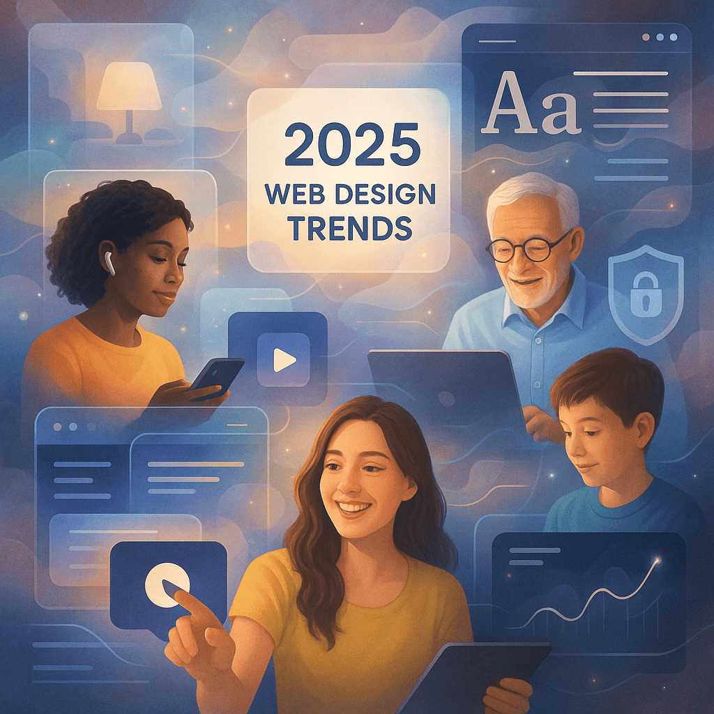 Les grandes tendances du web design pour 2025 : vers une expérience plus enrichissante et personnalisée