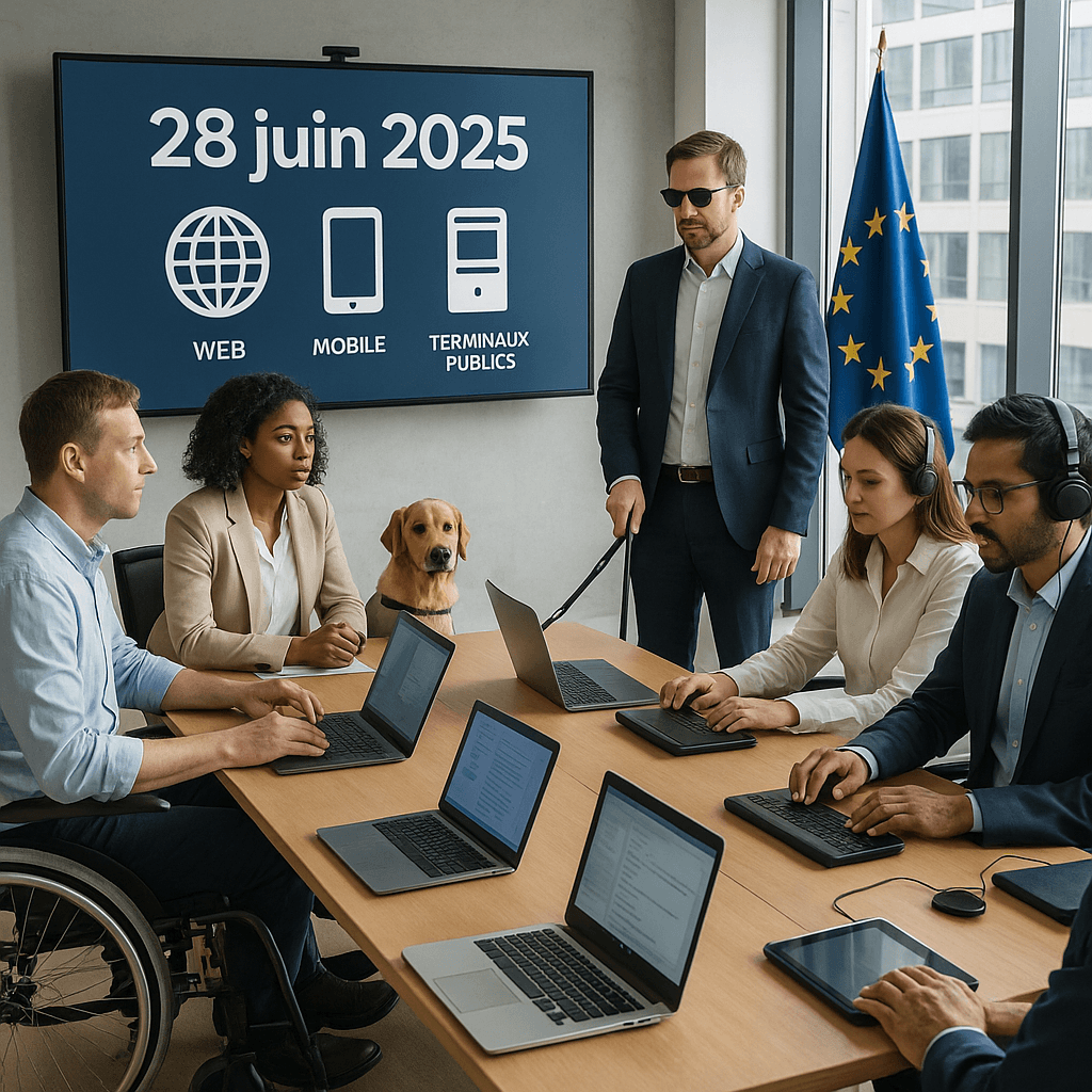 Accessibilité numérique : ce que les entreprises françaises doivent anticiper avant le 28 juin 2025